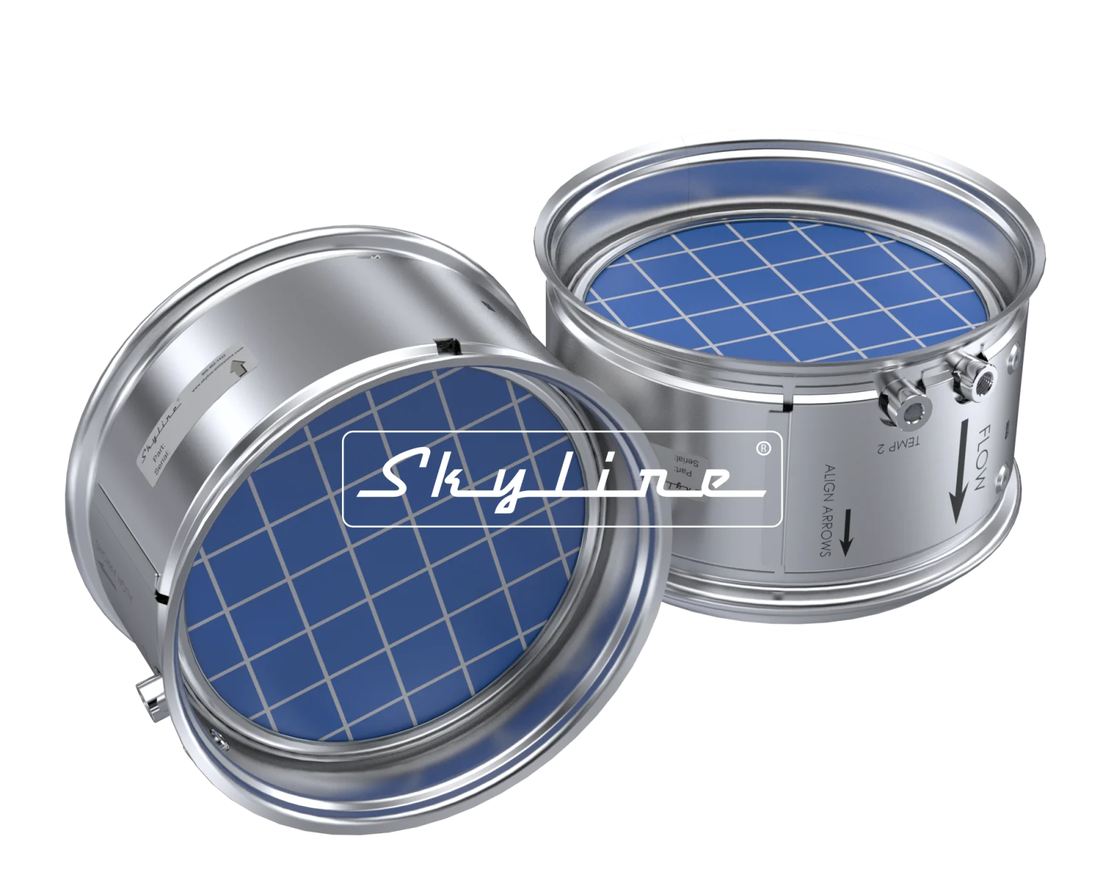 BJB515-C - DPF for Cummins B6.7 (Clamp and Gasket Kit)