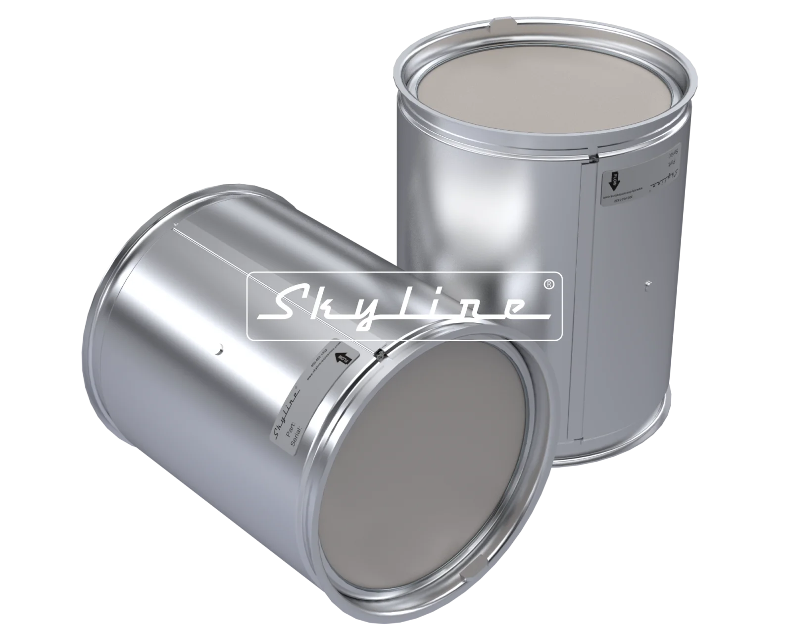 BG1101-C - DPF for Cummins ISB and Paccar PX6 (Clamp and Gasket Kit)