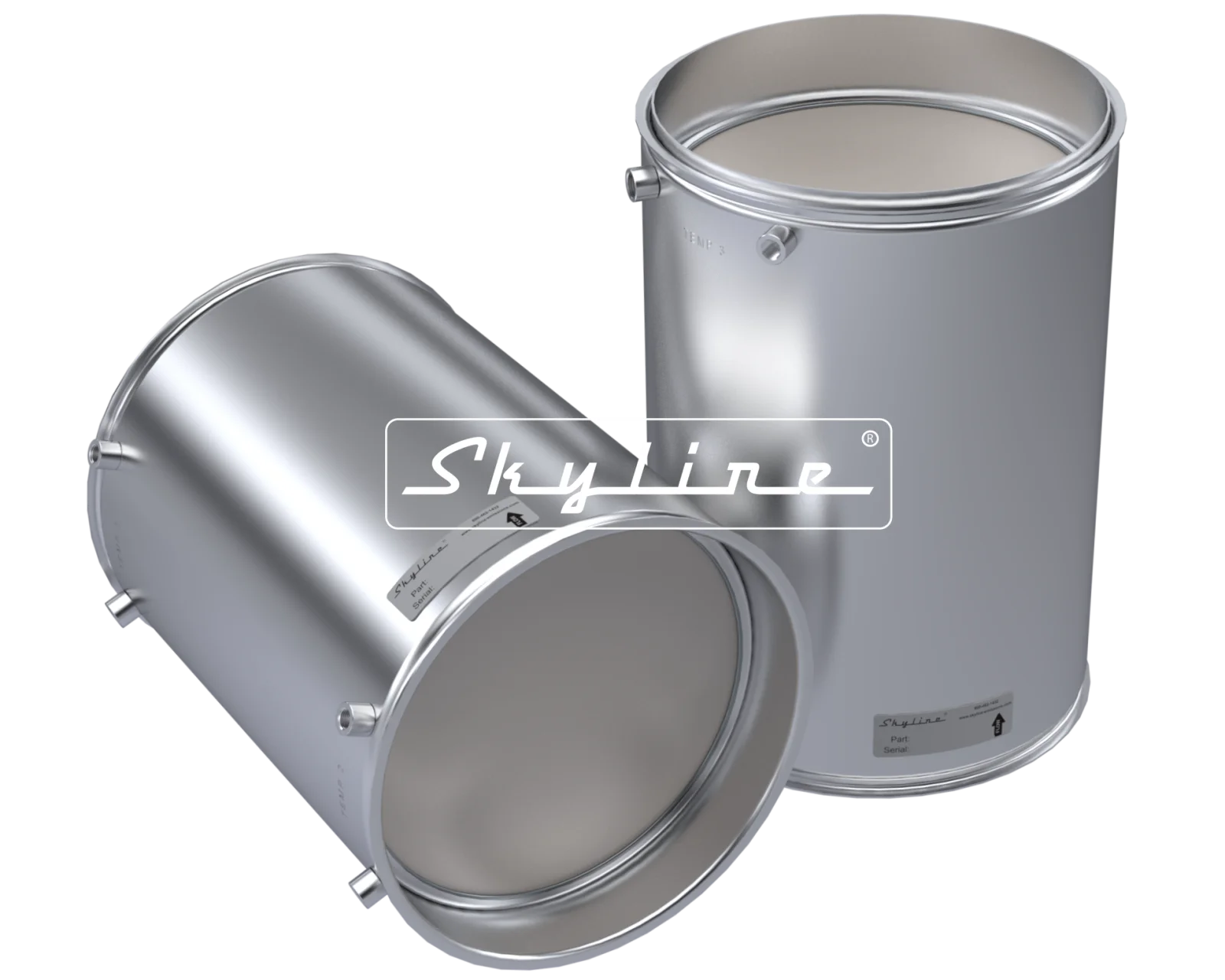 CJ1205-M - DPF for Cummins ISC/ISL and Paccar PX8 (Module Only)