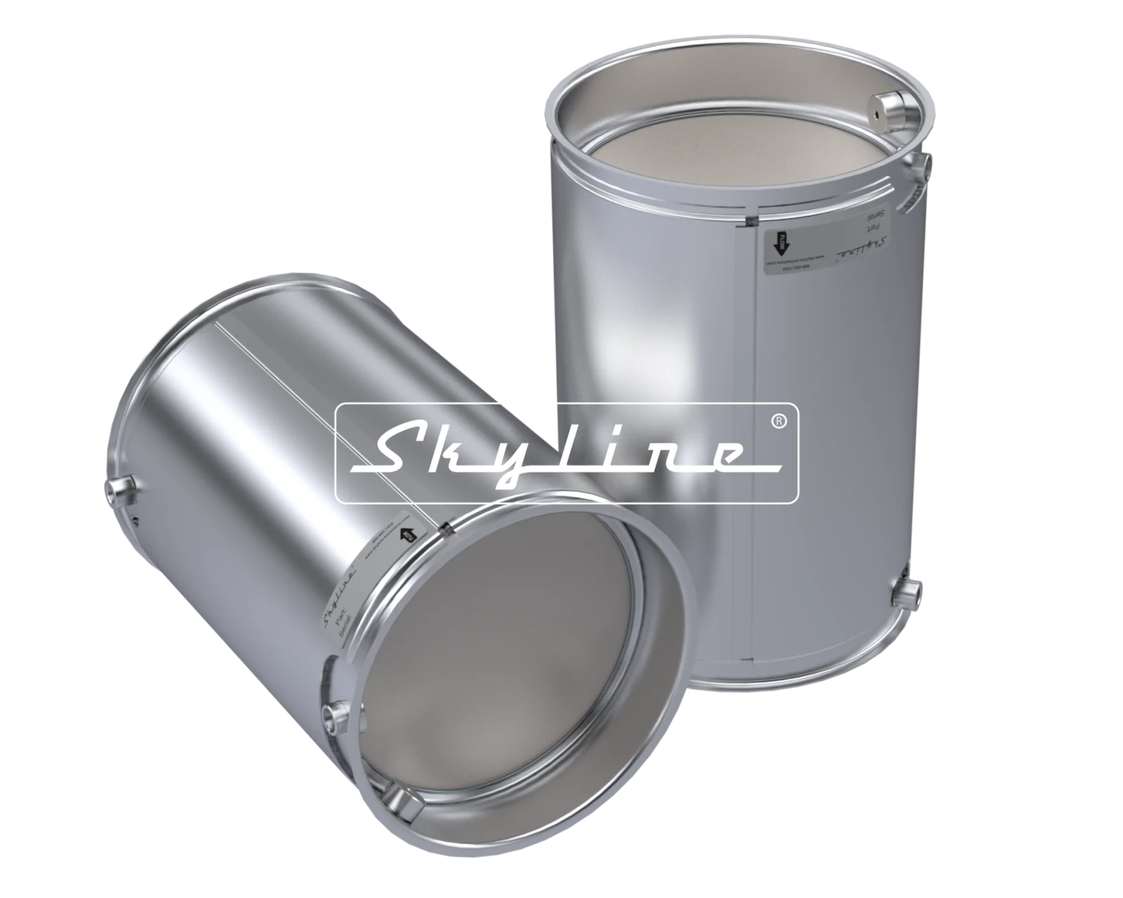 BG1103-C - DPF for Cummins ISB and Paccar PX6 (Clamp and Gasket Kit)